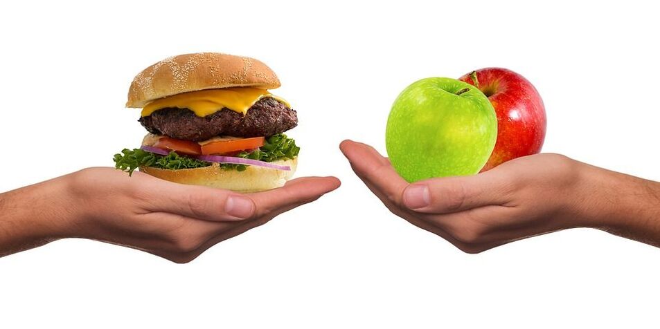 Επιλέγοντας ανάμεσα σε υγιεινά και ανθυγιεινά τρόφιμα