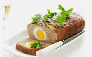 Ρολό κιμά με αυγό δίαιτα Dukan